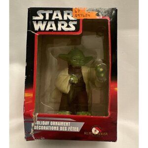 2006 Star Wars Yoda Holiday Christmas Ornament Kurt S Adler Sealed NIB Read